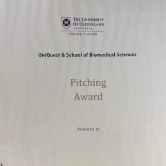 Pitching award