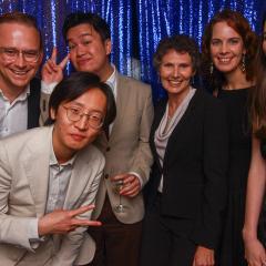 Coulson lab team at Awards Night